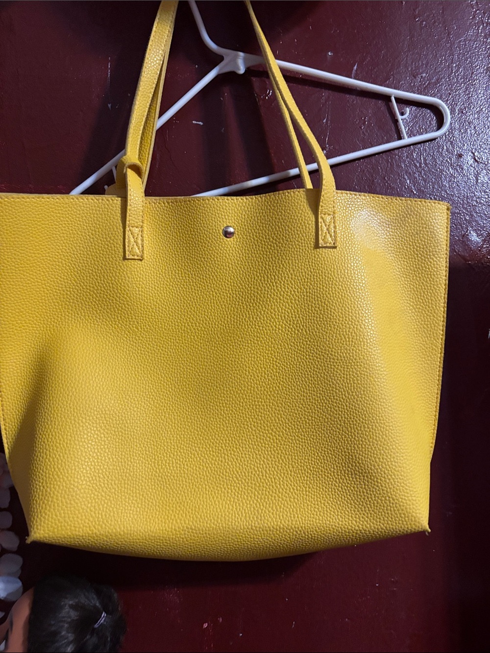 Sunrise Yellow Textured Tote Bag - Everyday Carry